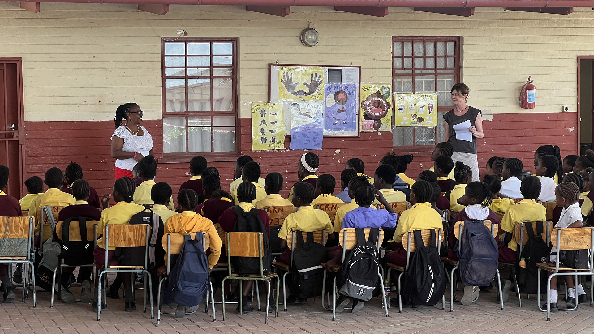 Ms. Katjipu and Ms. Petra are hosting the annual Girlstalk,